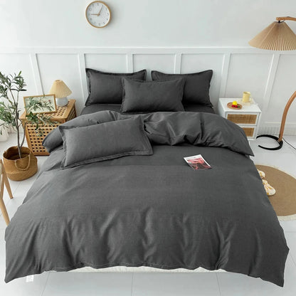 Soft Bedding Set - 4-Piece All Season Comfort for Dorms
