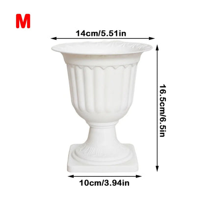 Mini Flowerpot Plastic Pedestal Succulent Planter Nordic Vase