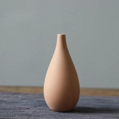 Ceramic Vase: Nordic Minimalist Decor for Home Photography