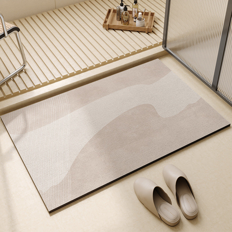 Bath Mat - Quick Dry & Absorbent Non-Slip Diatomaceous Earth 