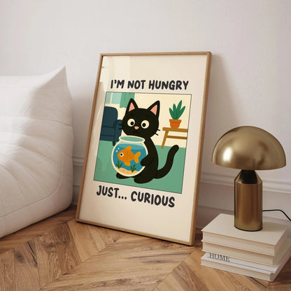 Wash Your Paws Black Cat Canvas Print Bathroom Cat You Pooping Wall Art Poster for Modern Living Room Toilet Kitchen Home Decor