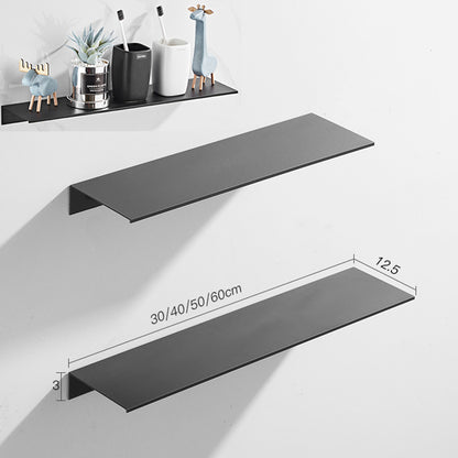Aluminum Bathroom Shelf - Wall Mounted Shower Organizer