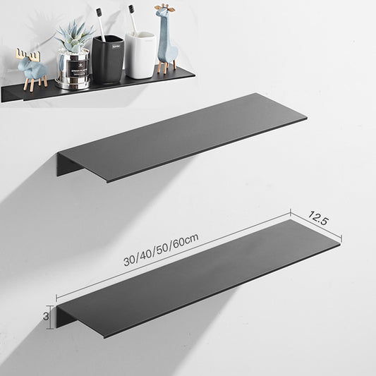 Aluminum Bathroom Shelf - Wall Mounted Shower Organizer