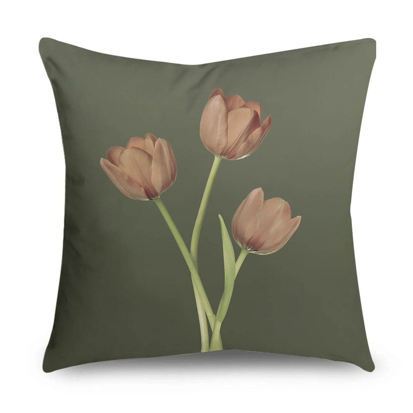 Pillowcase: Green Pattern Home Decor Cushion Cover