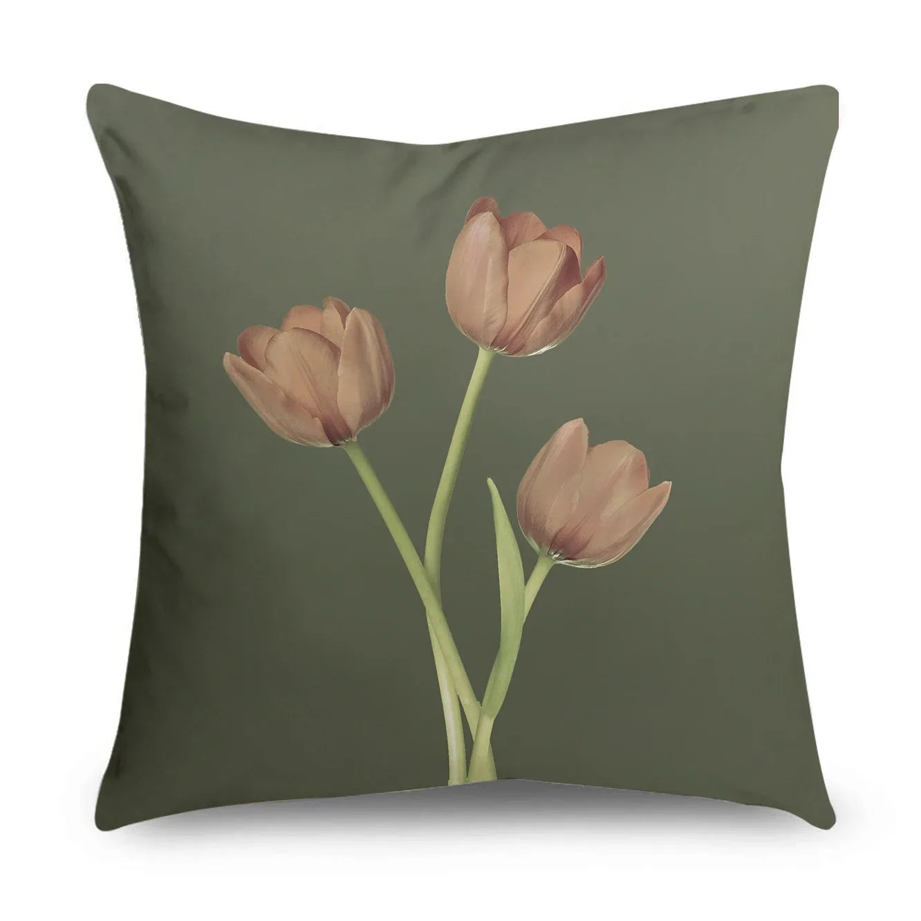 Pillowcase: Green Pattern Home Decor Cushion Cover