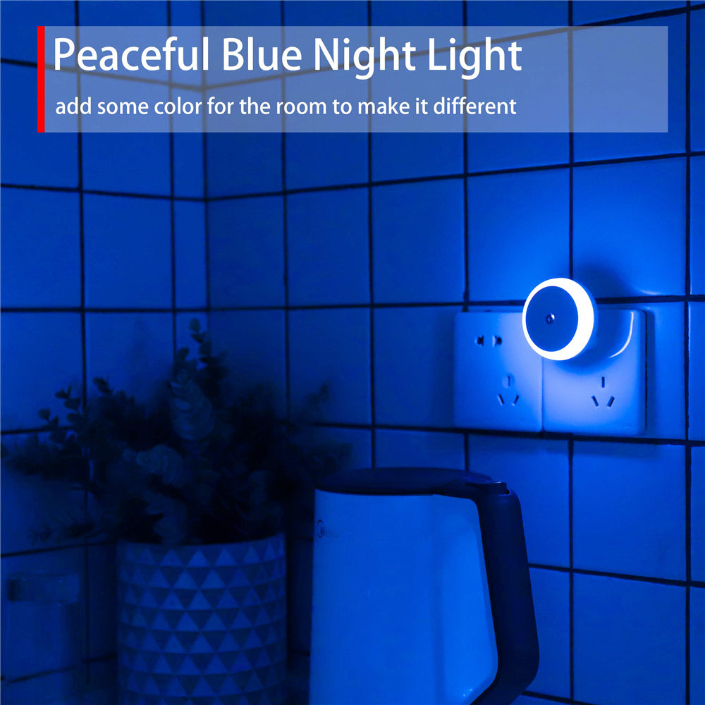 Night Lights: LED Night Light Plug-In - Smart Sensor for Bedroom & Hallway