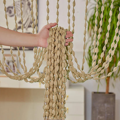 Polyester Beaded Curtains - Elegant Room Divider Decor