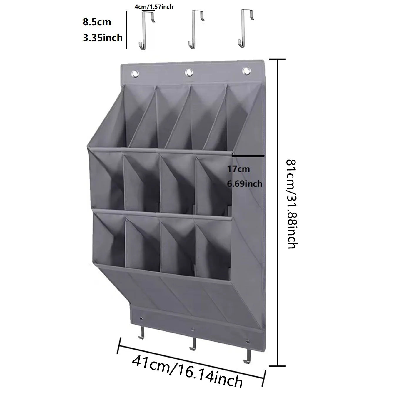 Shoe Bag: Door Storage Hanging Bag - Multi-Layer Organizer 2025