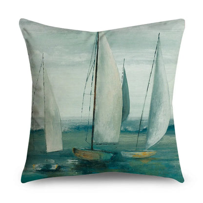 Pillowcase: Green Pattern Home Decor Cushion Cover