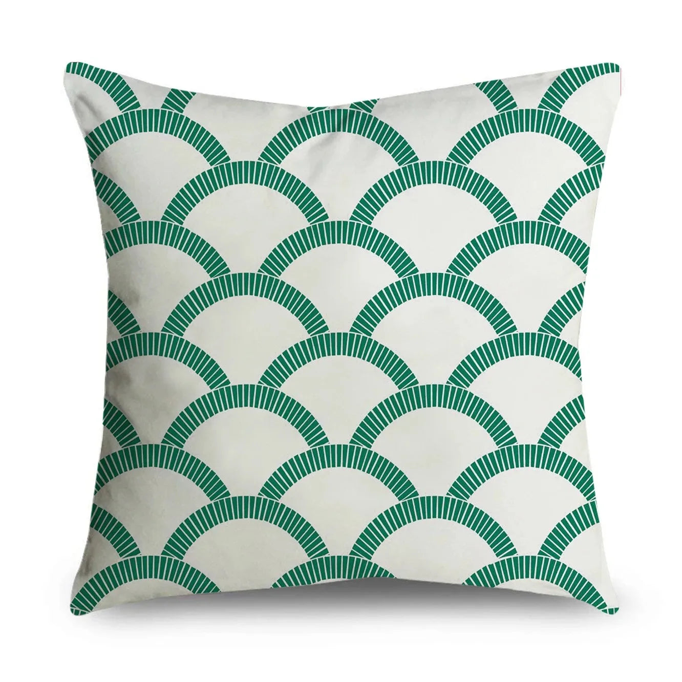 Pillowcase: Green Pattern Home Decor Cushion Cover