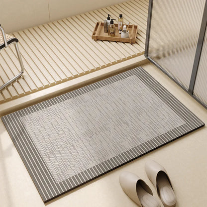 Bath Mat - Quick Dry & Absorbent Non-Slip Diatomaceous Earth 