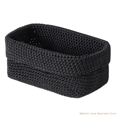 Woven Storage Basket - Decorative Organizer for Home & Gifts