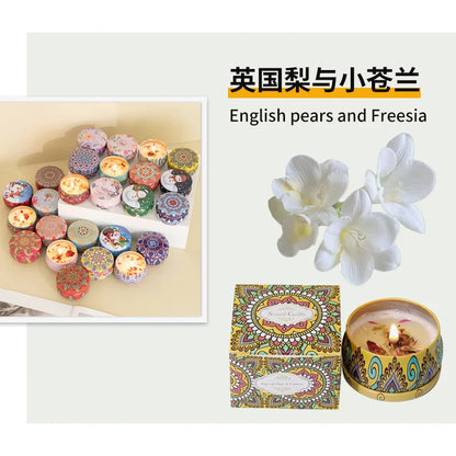 Scented Candle: Long-lasting Floral Wedding Gift