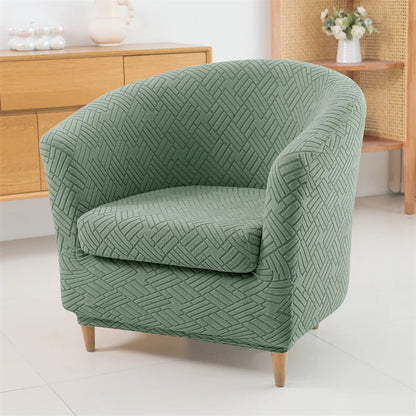 Sofa Cover: Windmill Pattern Sofa Cover Set - Durable All-Season Protection