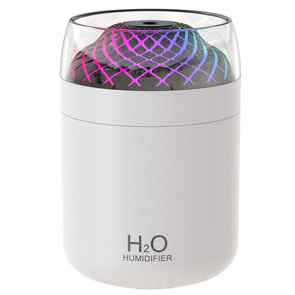 Humidifier: 500ml USB Air Humidifier with Night Light & Timer