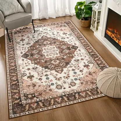 Vintage Persian Rug - Soft Boho Carpet for Any Room