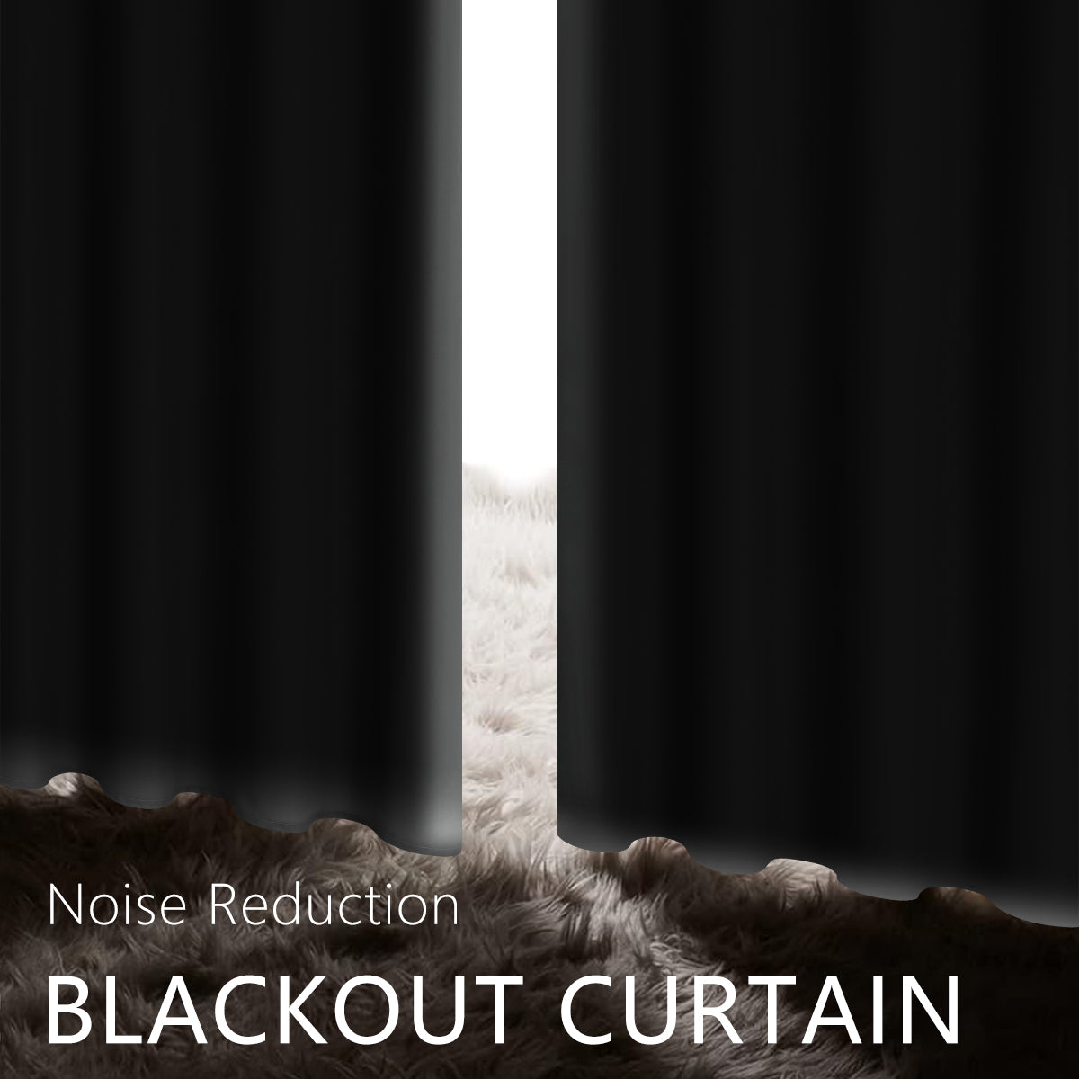 Blackout Curtains 1pc: Total Privacy, Bedroom & Living Room