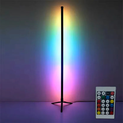 RGB Corner Floor Lamp - App Controlled & Musical Dimmable