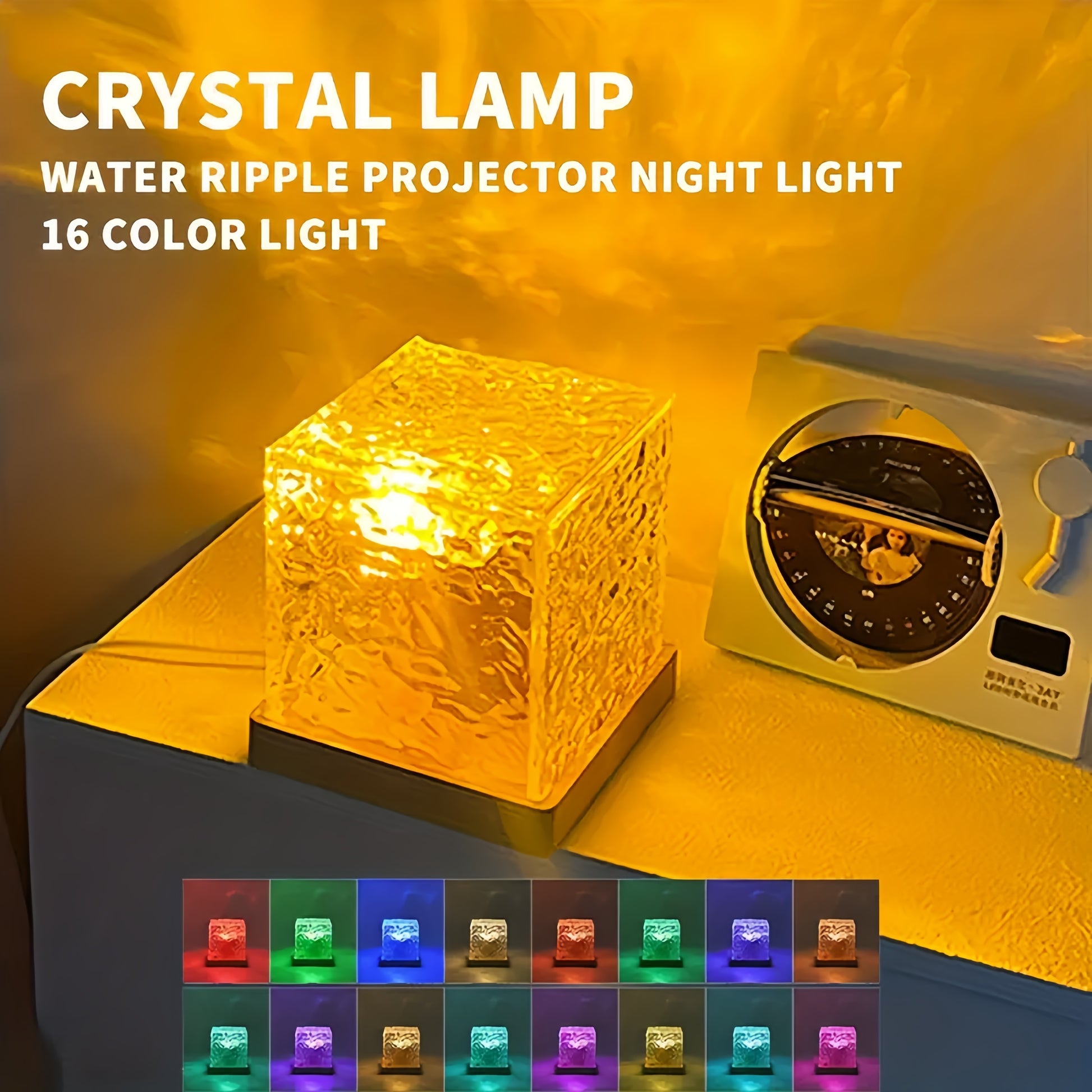 16Colors Ocean Wave Aurora Projector LED Night Light