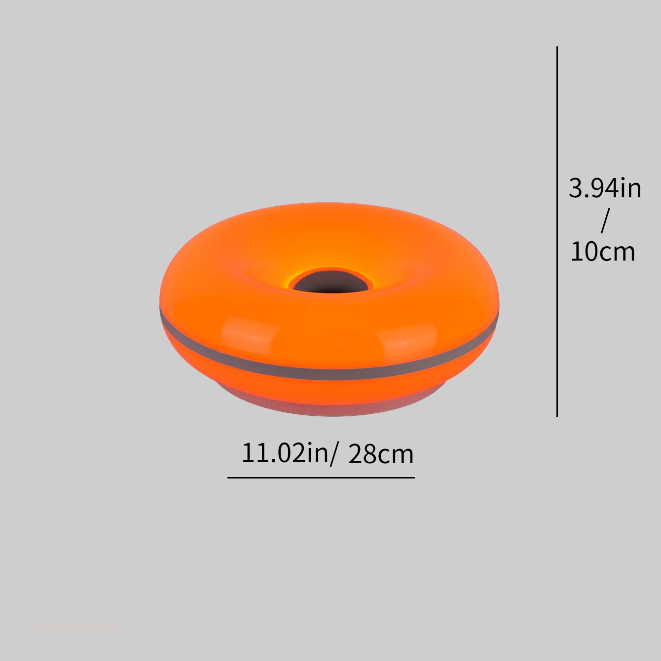 Bauhaus USB Table Lamp - Modern Donut Ambient Light