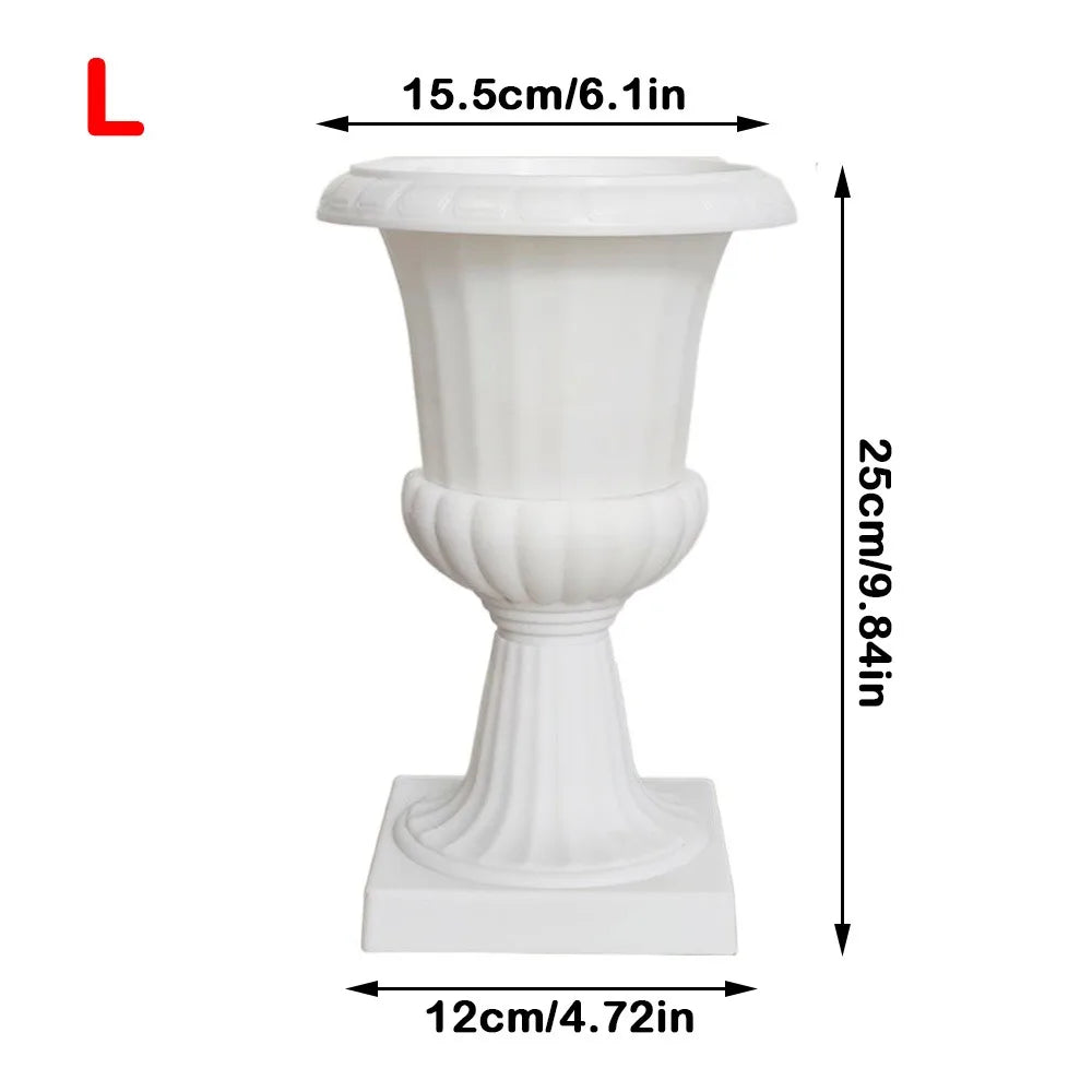 Mini Flowerpot Plastic Pedestal Succulent Planter Nordic Vase