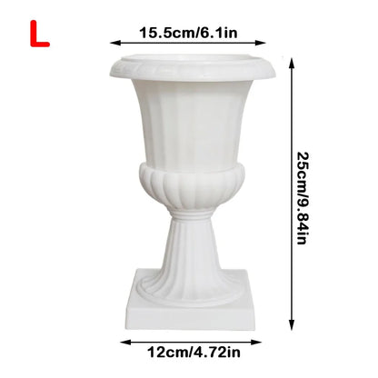 Mini Flowerpot Plastic Pedestal Succulent Planter Nordic Vase