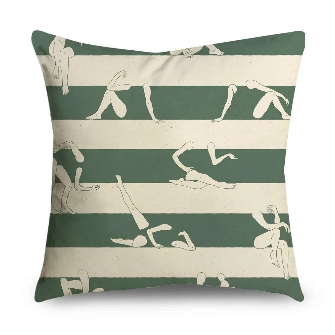Pillowcase: Green Pattern Home Decor Cushion Cover