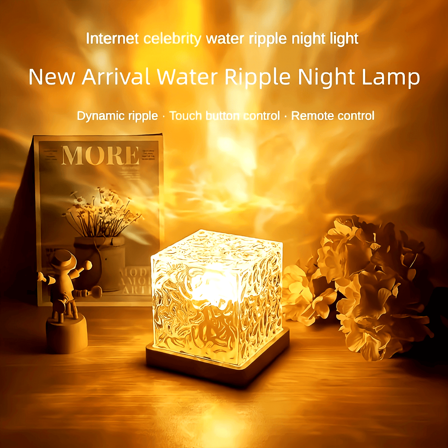 16Colors Ocean Wave Aurora Projector LED Night Light