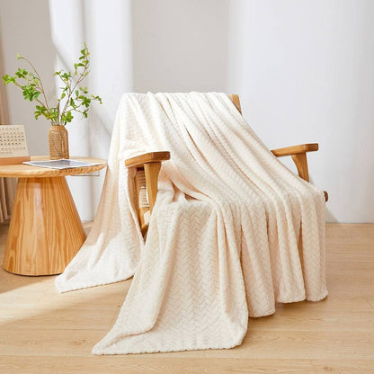 Blanket - Fluffy Coral Velvet Double Sided & Breathable