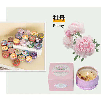 Scented Candle: Long-lasting Floral Wedding Gift