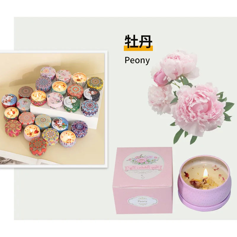 Scented Candle: Long-lasting Floral Wedding Gift