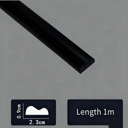 Self-Adhesive Trim: Wall Decor Peel & Stick for Walls, Floors, Furniture