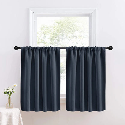High Blackout Short Curtain, UV Protection for Kitchen