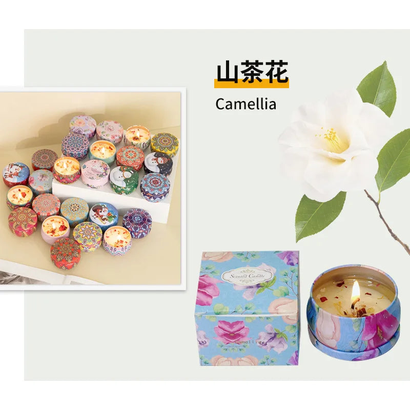 Scented Candle: Long-lasting Floral Wedding Gift