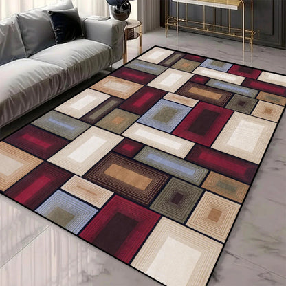 Floor Mat: Geometry Carpets - Soft Luxury Rugs for Living Room