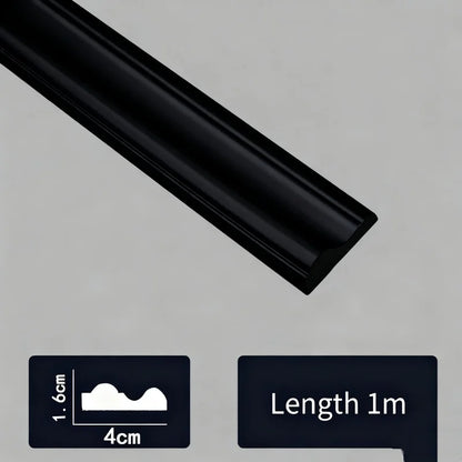 Self-Adhesive Trim: Wall Decor Peel & Stick for Walls, Floors, Furniture
