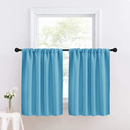 High Blackout Short Curtain, UV Protection for Kitchen