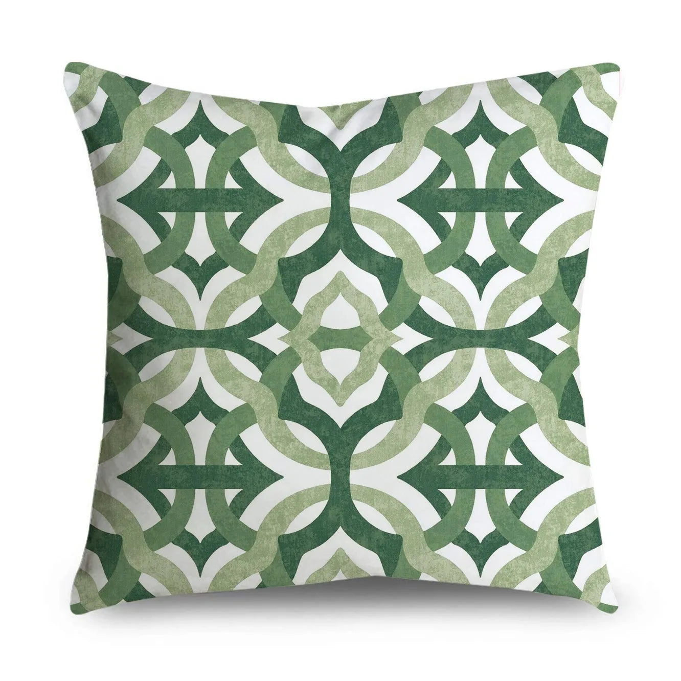 Pillowcase: Green Pattern Home Decor Cushion Cover
