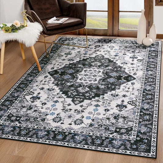 Vintage Persian Rug - Soft Boho Carpet for Any Room