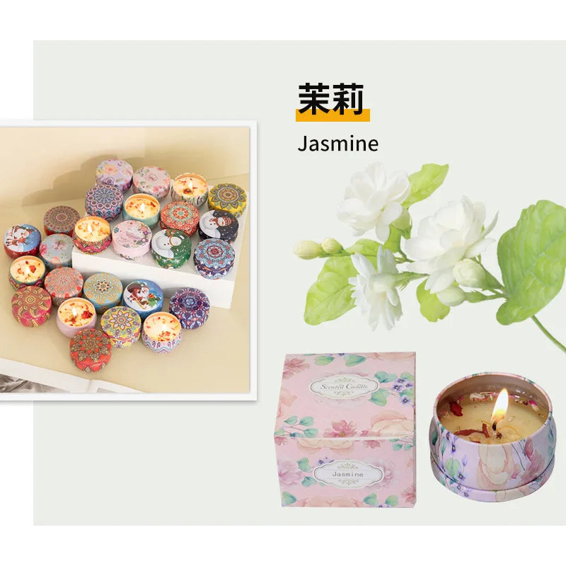 Scented Candle: Long-lasting Floral Wedding Gift