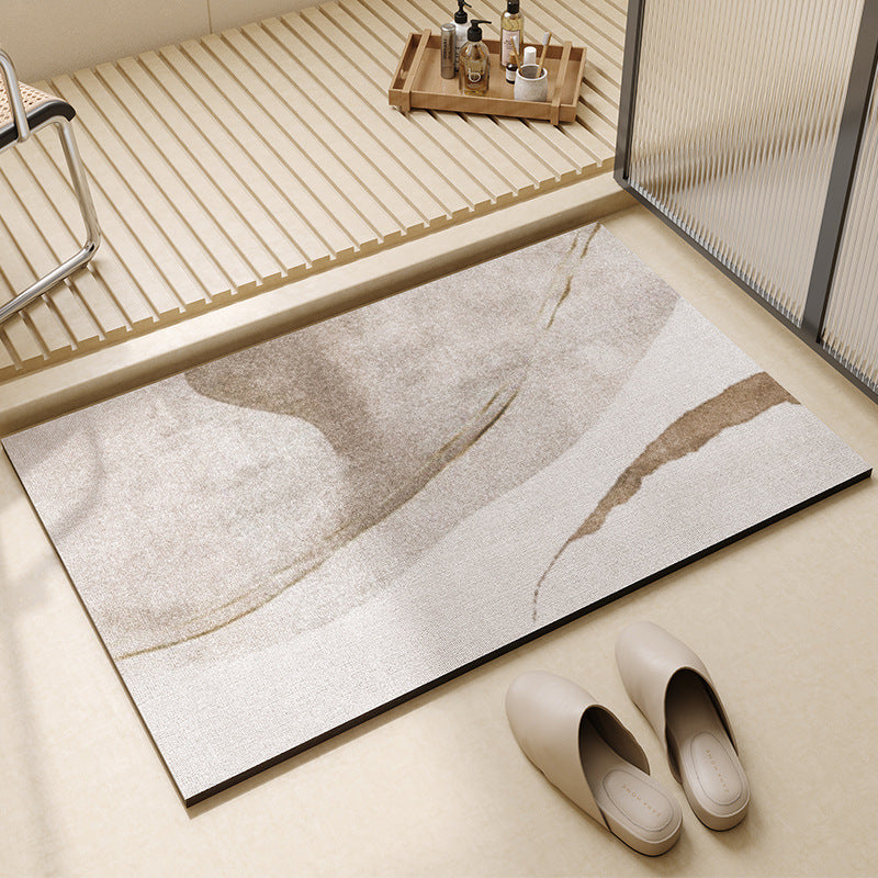 Bath Mat - Quick Dry & Absorbent Non-Slip Diatomaceous Earth 
