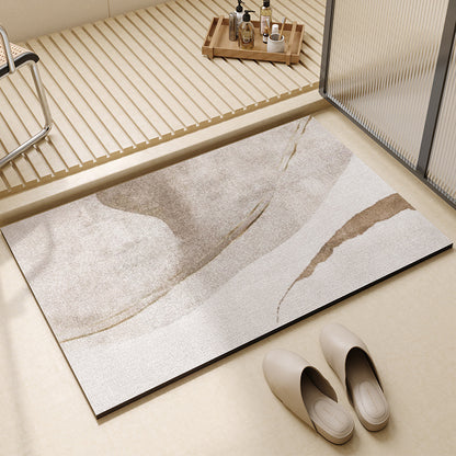 Bath Mat - Quick Dry & Absorbent Non-Slip Diatomaceous Earth 