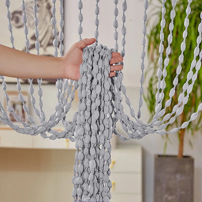 Polyester Beaded Curtains - Elegant Room Divider Decor