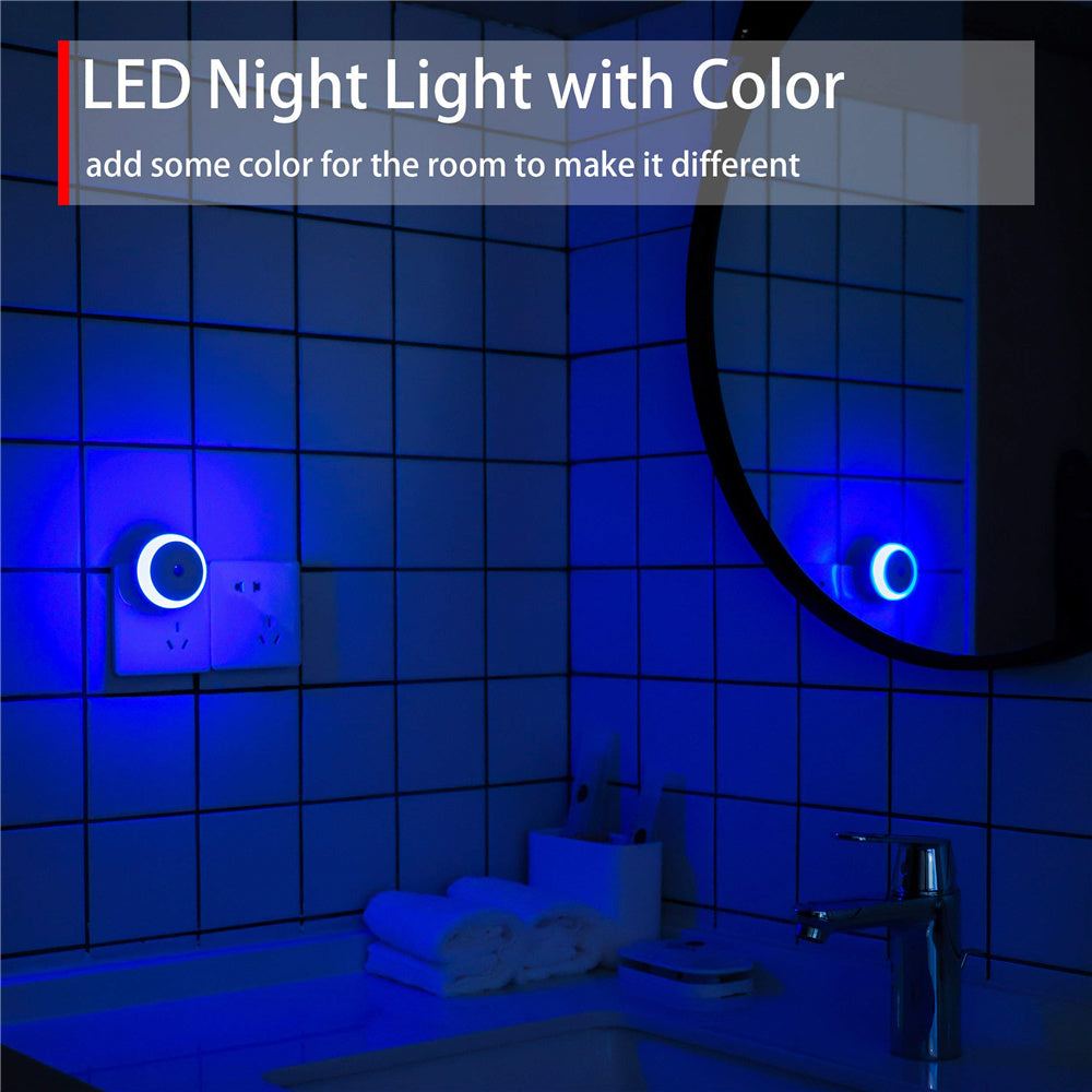 Night Lights: LED Night Light Plug-In - Smart Sensor for Bedroom & Hallway