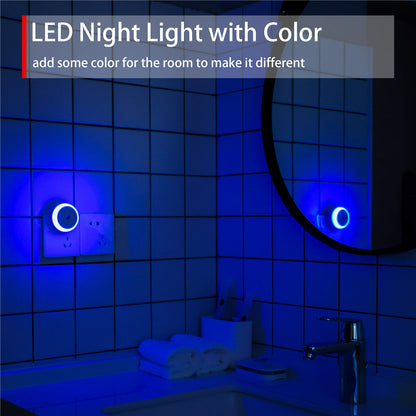 Night Lights: LED Night Light Plug-In - Smart Sensor for Bedroom & Hallway