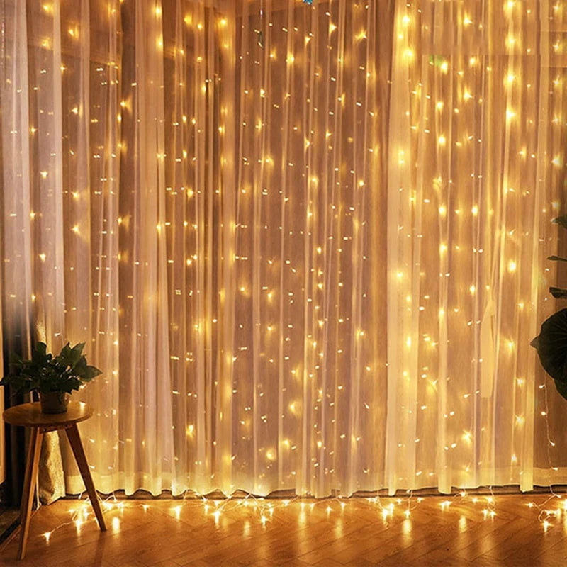 USB Festoon String Lights - Fairy Garland Christmas Decor